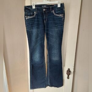 Silver Jeans Suki Mid Boot 32Wx33L